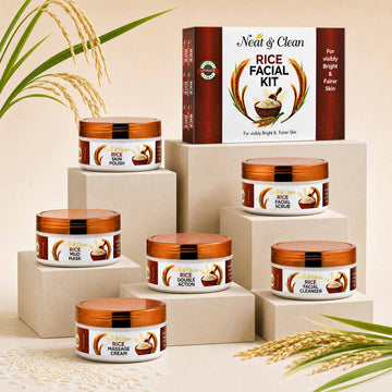 Neat & Clean Rice Facial Kit (6 pcs)