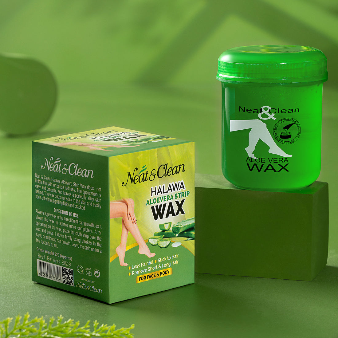 Neat & Clean Halawa Aloe Vera Wax