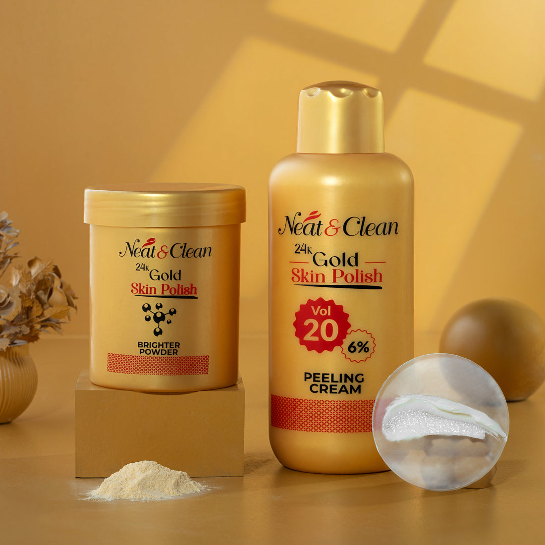 Neat & Clean 24K Gold Skin Polish Kit