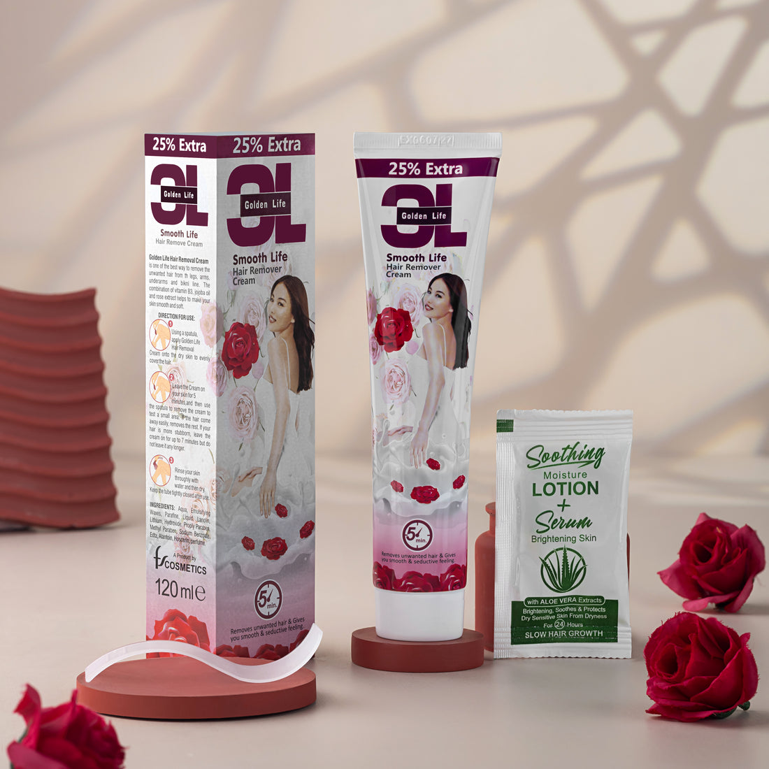 Golden Life Smooth Life Hair Remover Lotion