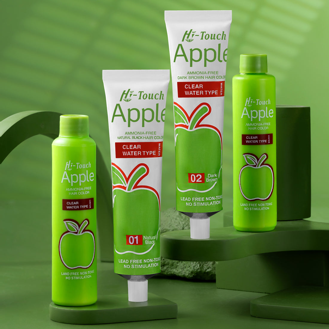 Apple Hair Color 01 Natural Black